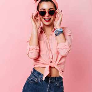 Tweed Pink Dress